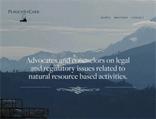 Tablet Screenshot of plauchecarr.com